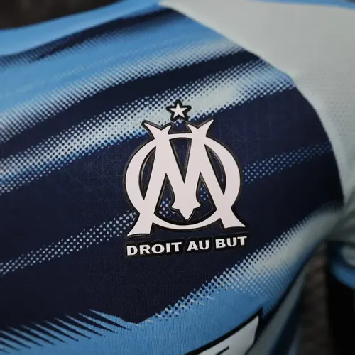 2025/2026 Player Version Olympique de Marseille Training Suit 02 Football Jersey  — view 5