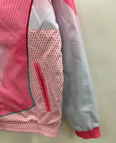 2025/2026 Barcelona Reversible Windbreaker blue and pink Soccer Jersey  — view 10