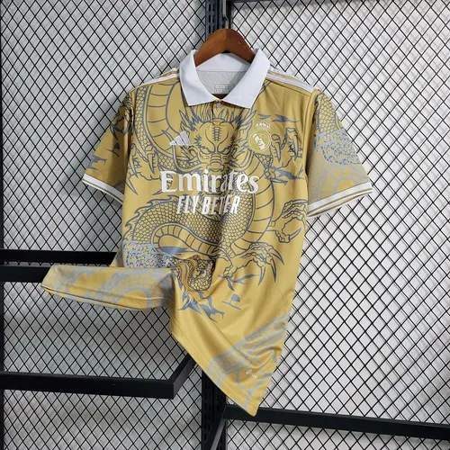 Camiseta de Fútbol Real Madrid Dragón Dorado Chino 2023/2024 — view 3
