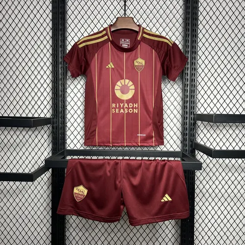2024/2025 Roma Home Soccer Jersey  Kids Size