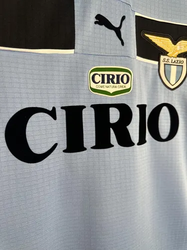 1998/1999 Retro Long Sleeve Lazio Home Soccer Jersey  — view 5
