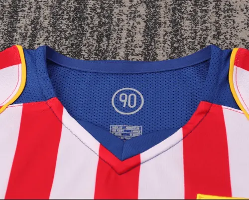 2004-2005 Retro Atletico Madrid Home Football Jersey  Kids Size — view 3