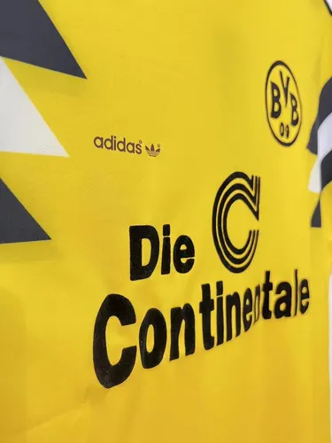 1989 Retro Dortmund Home Football Shirt  — view 5