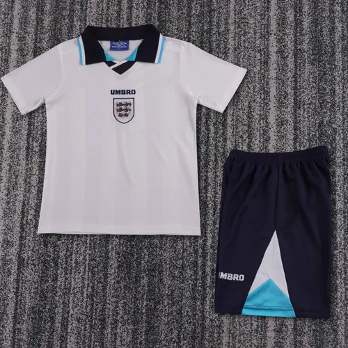 Maillot de football domicile rétro Angleterre 1996  Taille Enfant — view 1