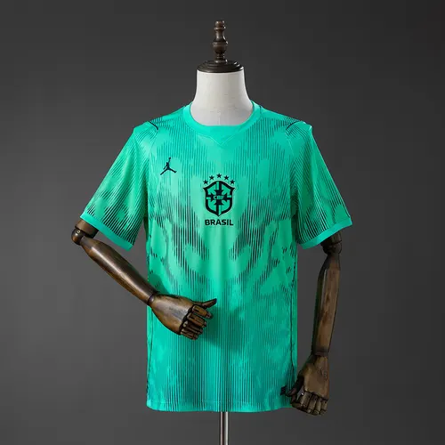2026 Brazil Goalkeeper Jersey -Green  — view 1
