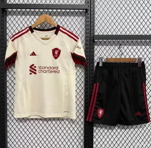 Camisa de Futebol Away Liverpool 2025/2026 -   Tamanho Infantil — view 1