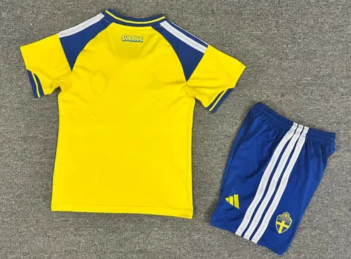 Maillot Domicile Équipe Nationale de Suède 2026   Taille Enfant — view 2