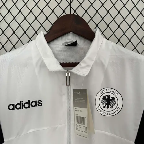 Blouson coupe-vent Allemagne 2024 Blanc Maillot de football — view 3
