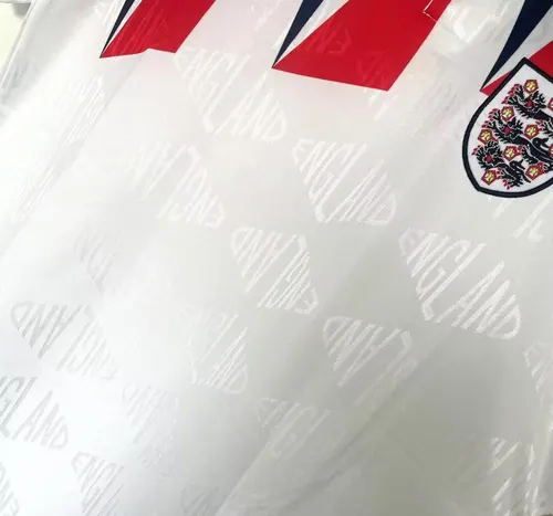 1992 Retro Inglaterra Local Camiseta de Fútbol  — view 4
