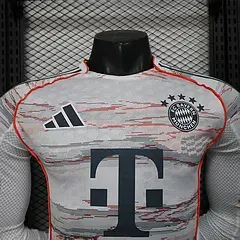 Maillot Extérieur Bayern Munich Version Joueur Manches Longues 2025-2026  — view 3
