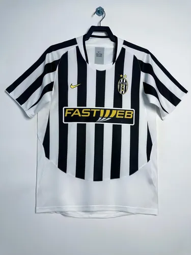 2003-2004 Rétro Juventus Domicile Maillot de Football  — view 1