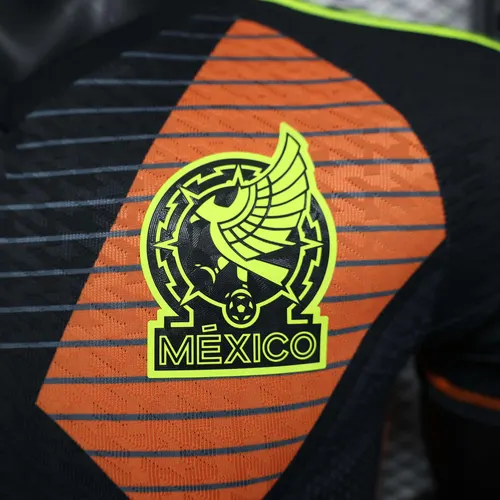 2024 Spielerversion Mexiko Nationaltorwart Fußballtrikot AAA Fan-Qualität — view 6