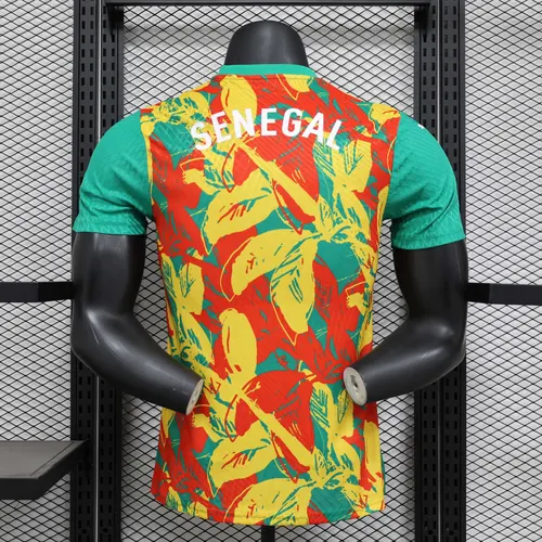 2025/2026 Spielerversion Senegal Nationalmannschaft Vorbereitungskleidung Fußballtrikot  — view 2