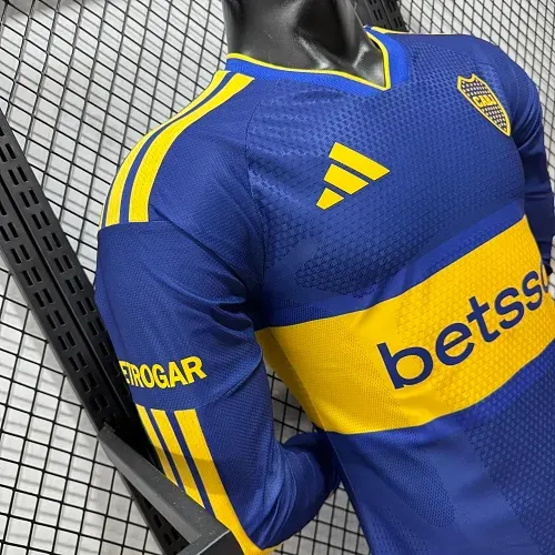 2026/2027 Langarm Spielerversion Boca Juniors Heim Fußballtrikot   — view 5