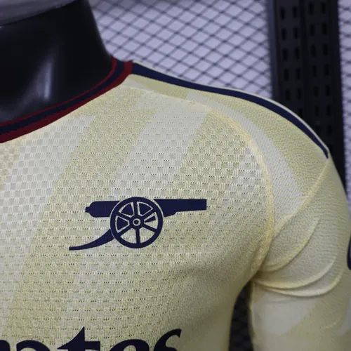 2026/2027 Manga Longa Versão Jogador Arsenal Terceiro Visitante Camisa de Futebol   — view 5
