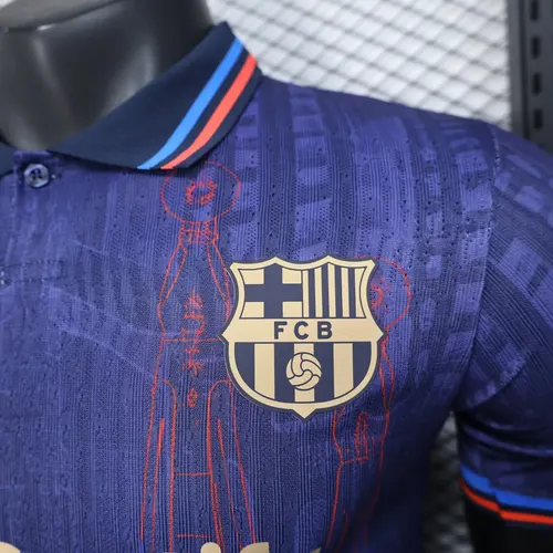 2025/2026 Barcelona Versão Jogador Edição Especial 10 Football Jersey  — view 5