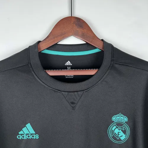 2017/2018 Retro Long Sleeve Real Madrid Away Football Shirt  — view 3