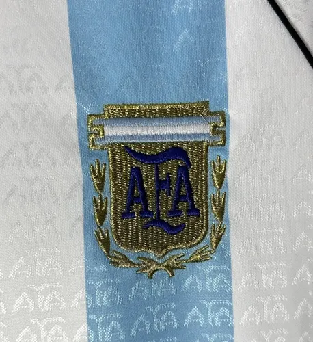 1996-1997 Retro Argentina National Team Home Jersey   — view 6
