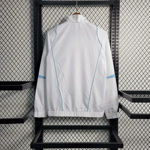 2023 Real Madrid Camisa de Futebol Corta-Vento Branca  — view 2