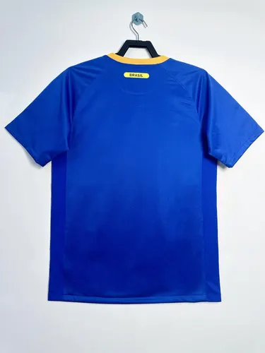 2010 Retro Brazil Away Soccer Jersey  — view 2