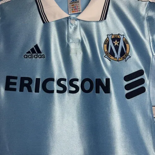 1998-1999 Retro Olympique de Marseille Away Football Jersey  — view 4