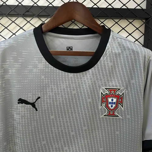 2025/2026 Portugal Goalkeeper white Football Jersey  — view 3