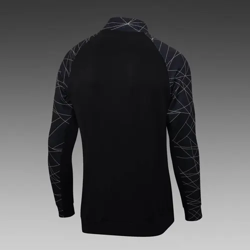 2023/2024 Psg Paris Saint-Germain Long Zipped Jacket Black Set — view 4