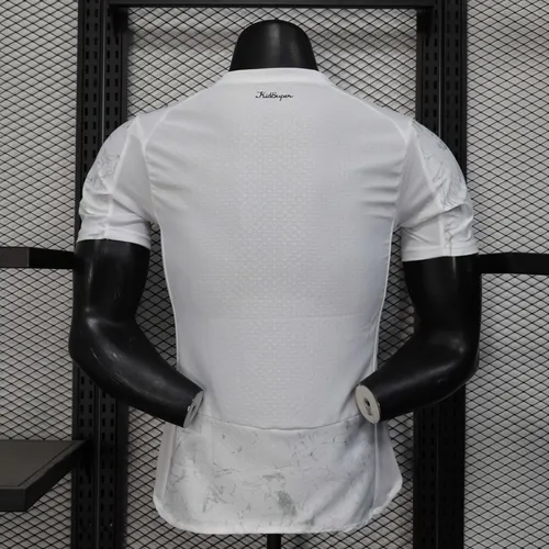 2025/2026 Spieler Version Manchester City KidSuper Gemeinschaftsausgabe Weißes Fußballtrikot  — view 2