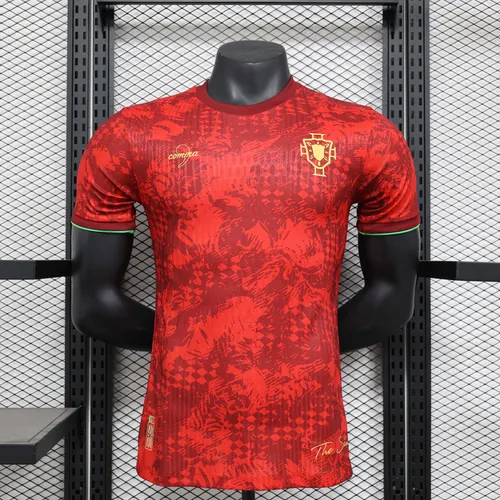 2024 Player Version Portugal Special edition Red Football Shirt 