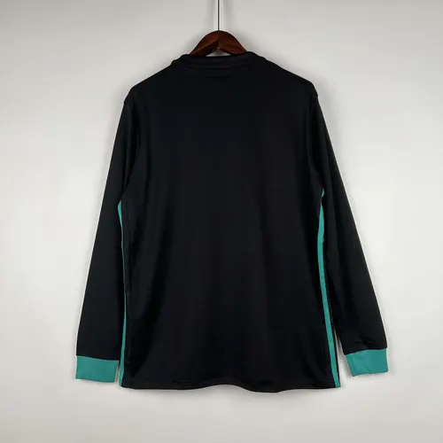 2017/2018 Retro Long Sleeve Real Madrid Away Football Shirt  — view 2