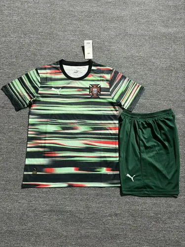 2025/2026 Portugal Training clothes Football Jersey  Kids Size
