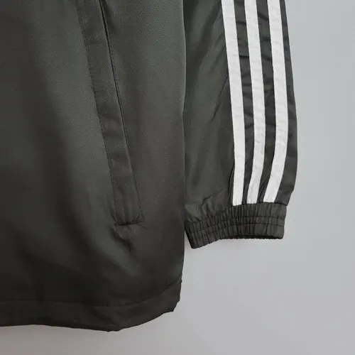 Camiseta de Fútbol Alemania Negra Chubasquero 2021 — view 8