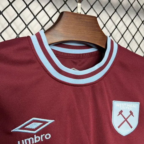 2024/2025 Maillot Domicile West Ham United Football  Taille Enfant — view 3