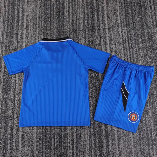 1996/1998 Retro Manchester United Drittes Auswärts Fußballtrikot AAA fan-gradät Kindergröße — view 2