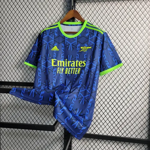 2023/2024 Arsenal Sonderedition Blau Fußballtrikot — view 3