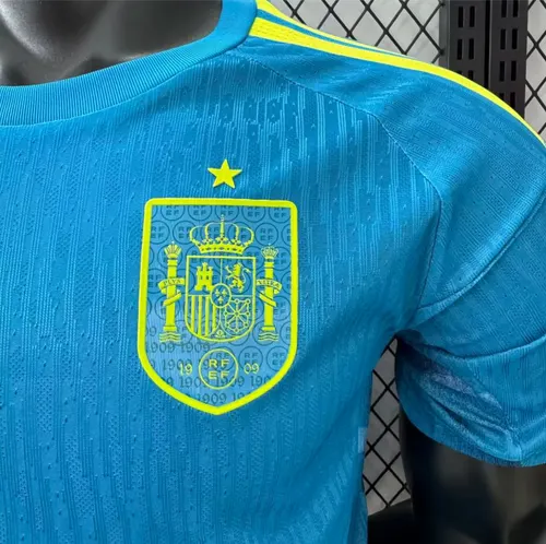 2026 Versión Jugador Spain National Team Goalkeeper Football Jersey   — view 5
