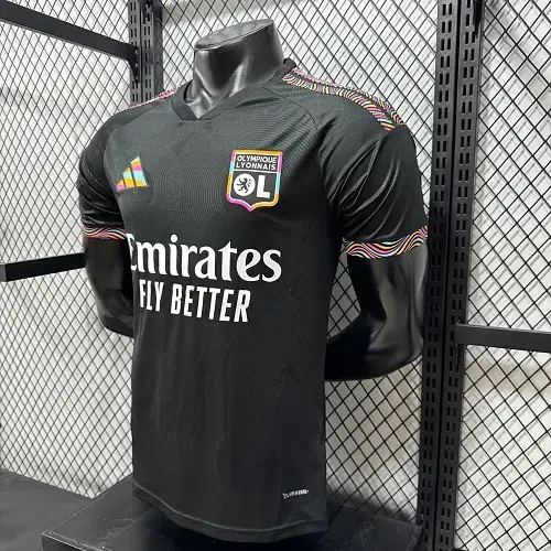 2026/2027 Player Version Lyon Third Away Football Shirt   — view 4