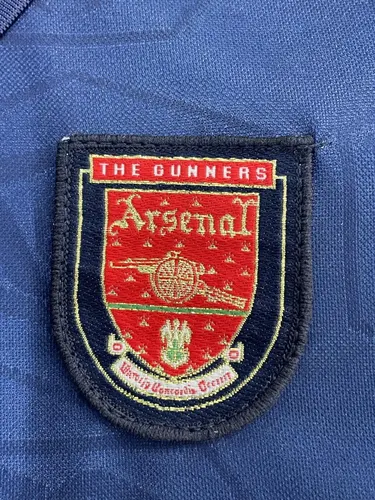 Camisa de Futebol Retro 1995-1996 Arsenal Visitante  Tamanho Infantil — view 4