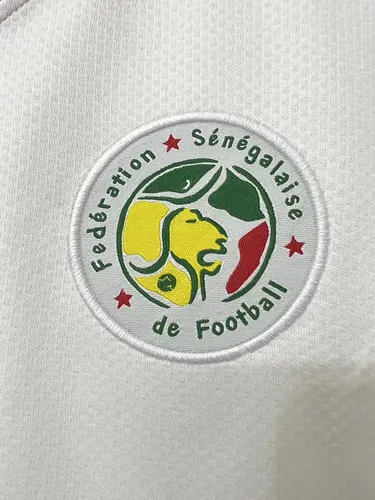 قميص منتخب السنغال الوطني رجعي أبيض 2002 — view 4