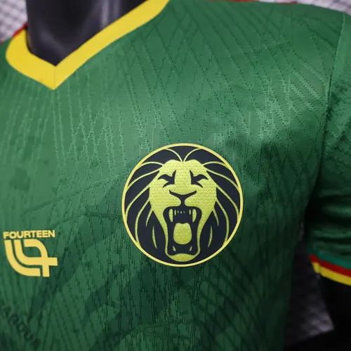 2025/2026 Player Version Cameroon Home Football Shirt  — view 5