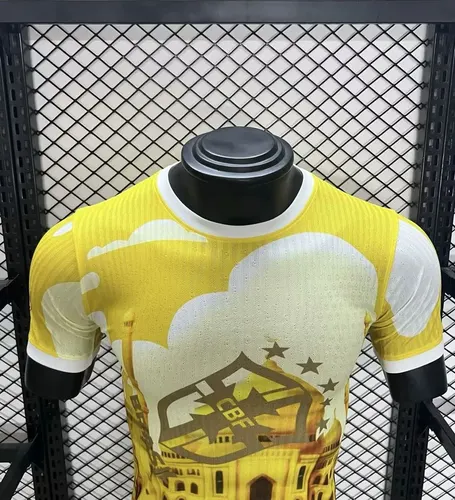 2024-2025 Player Version Brazil Yellow Special Edition Jersey  — view 2