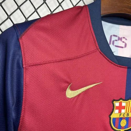 2024/2025 برشلونة المنزل بدون سبوتيفاي قميص كرة قدم جودة تايلاندية — view 5