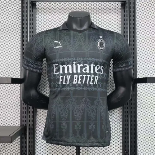 2023/2024 Version Joueur Quatrième Maillot Extérieur AC Milan Maillot de Foot 