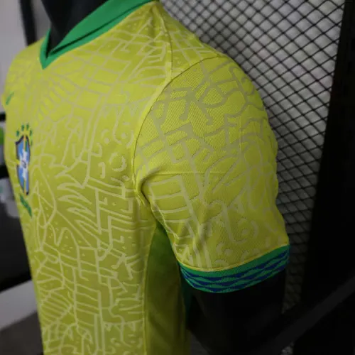2024 Spielerversion Brasilien Heim Trikot — view 9