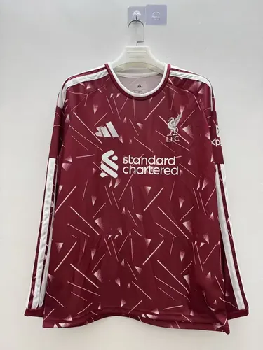 Camisa de Futebol Casa Manga Longa do Liverpool 2026/2027   — view 1