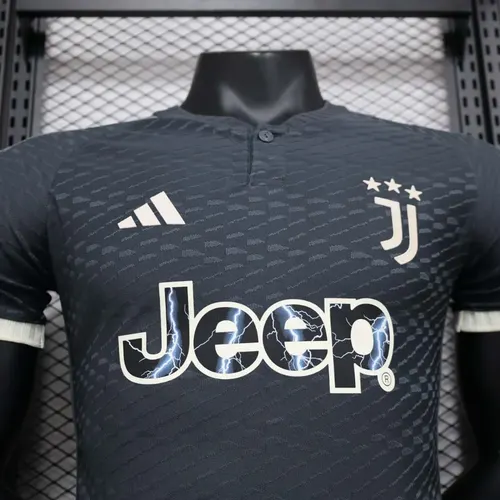 2023/2024 Spielerversion Juventus Drittauswärts Fußballtrikot  — view 3
