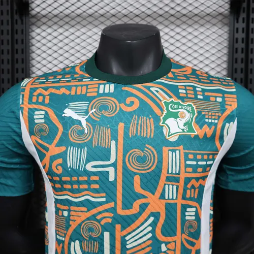 2024/2025 Versión Jugador Camiseta de Fútbol Entrenamiento Selección Nacional de Costa de Marfil AAA calidad fan — view 5