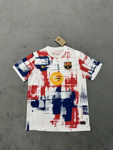 2025/2026 Barcelona Special Edition Blue-white-Red Football Jersey  — view 1