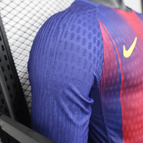 2025/2026 Manga Longa Barcelona Camisa de Futebol Principal  — view 9