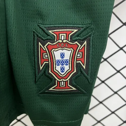 2025 Portugal Heim Langarmtrikot AAA Fan-Qualität Kindergröße — view 3